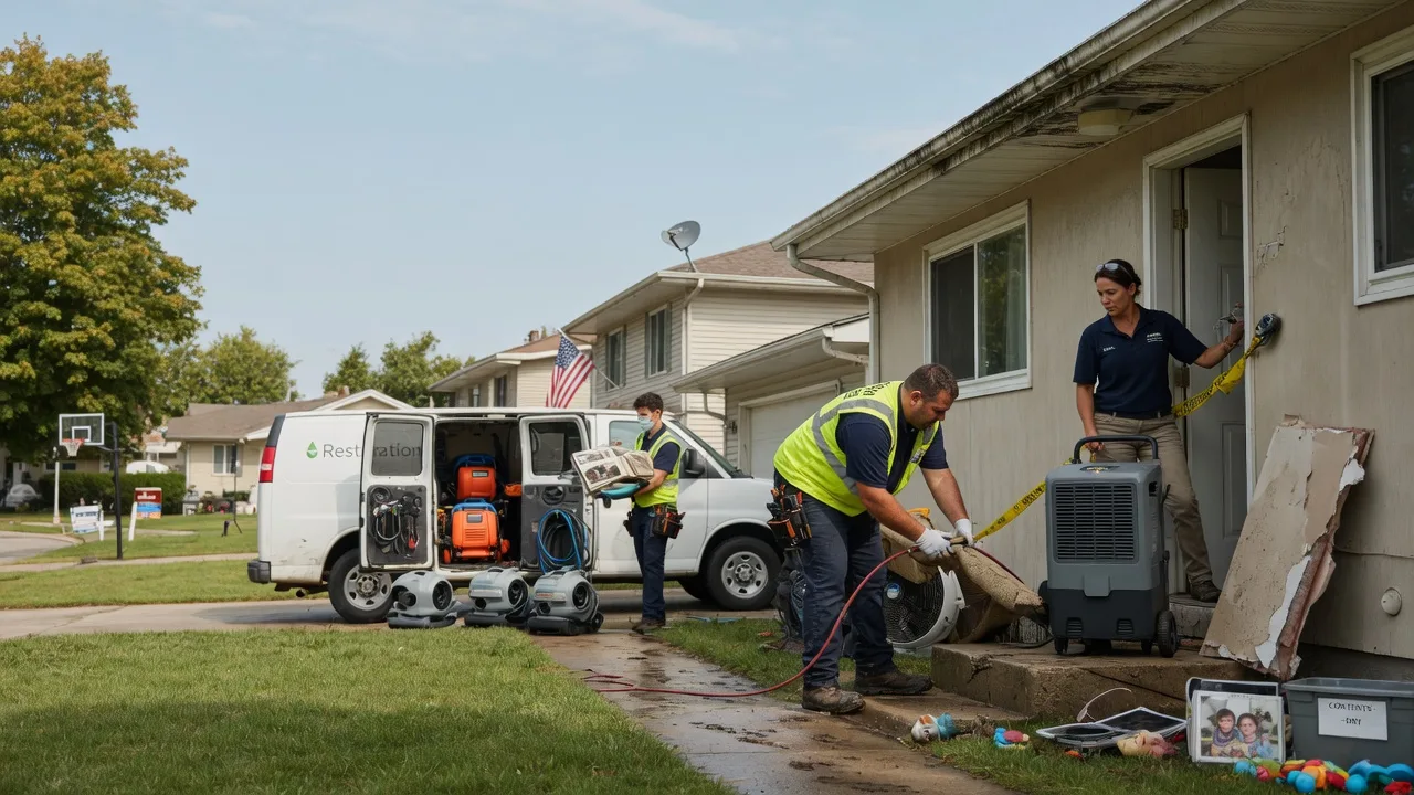 Water Damage Restoration in Hopwood, PA near me